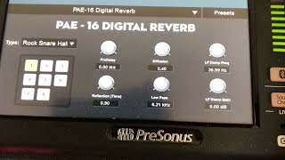 Video thumbnail for What do the Effects Sound Like On the Presonus StudioLive 24 Series III? by Joe Gilder • Home Studio Corner