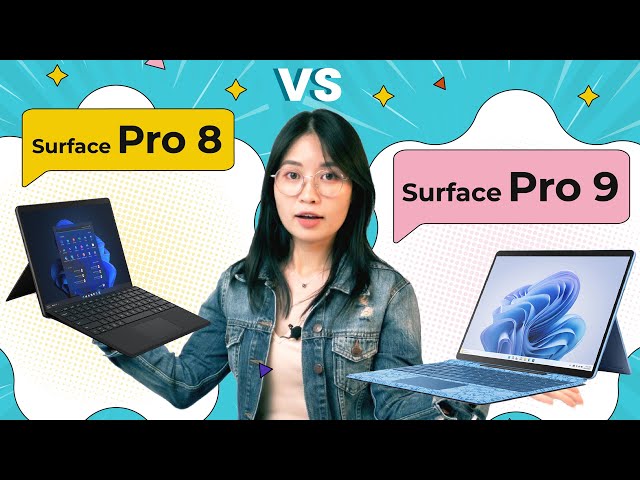 Surface Pro 9 khác gì so với Surface Pro 8?