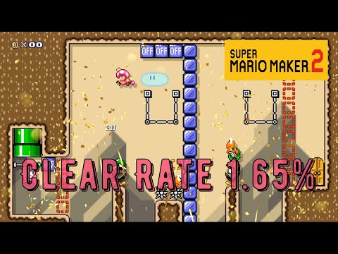 🍄  Super Mario Maker 2 🅜 Clear Rate 1.65% 🅜 Koopa Jumping Challenge  🍄