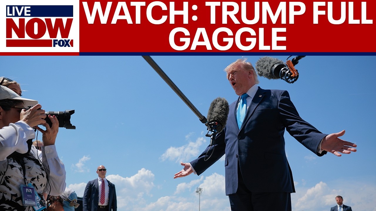 WATCH: Trump speaking to reporters regarding Iran, Sen.Tillis, interest rates and more