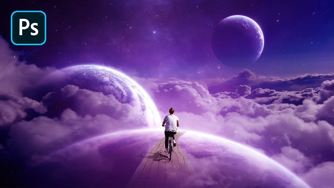 Photoshop manipulation tutorial for beginners fantasy cycling by Andhika Zanuar