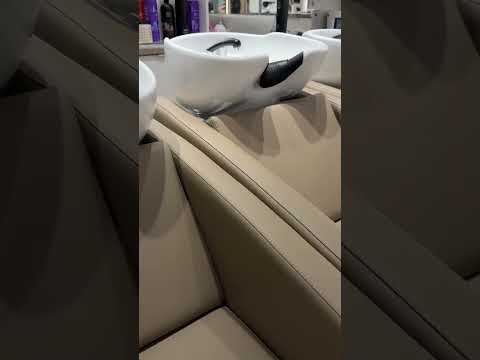 фото мойка в салон красоты или парикмахерскую модена с раковиной 0356 черной 0