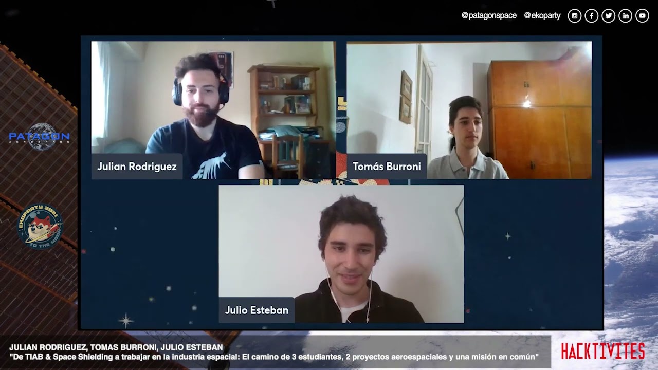 De TIAB & Space Shielding a trabajar en la industria espacial ▪ Ekoparty 2021: Patagon Aerospace
