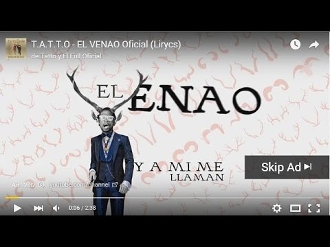 T.A.T.T.O - EL VENAO Oficial (Lirycs)