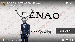 T.A.T.T.O - EL VENAO Oficial (Lirycs)