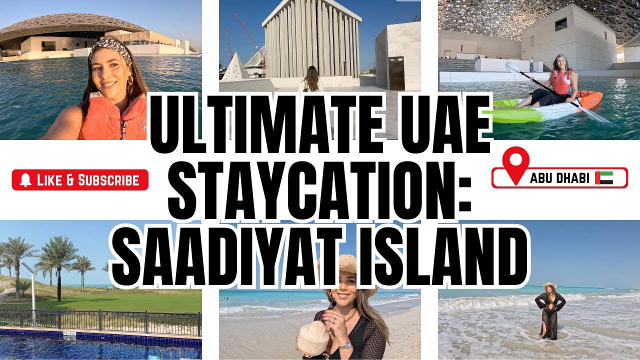 Join traveler as they explore Saadiyat Island.