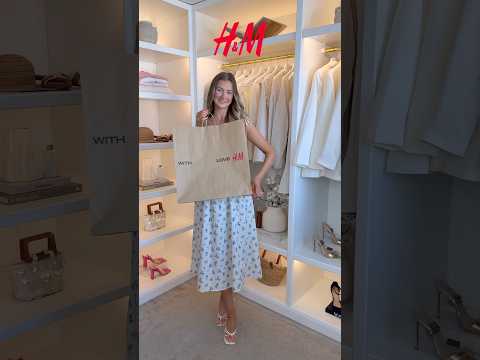 H&M new in haul 🍑☀️ #hmhaul #hmnewin #hm #hmdress #summeroutfits