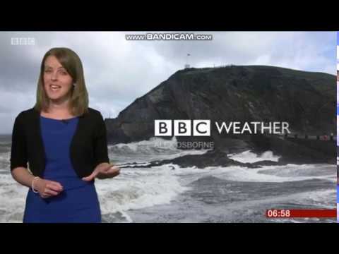 Alex Osbourne BBC South News weather March 7th 2019 - 60 FPS