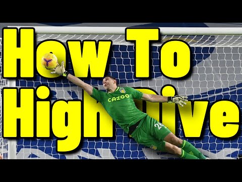 High Dive As A Goalkeeper - Goalkeeper Tips & Tutorial- Diving Tutorial - High Dive Technique