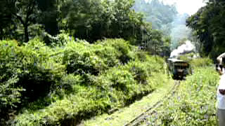 preview picture of video 'Starting train on the steep gradient'