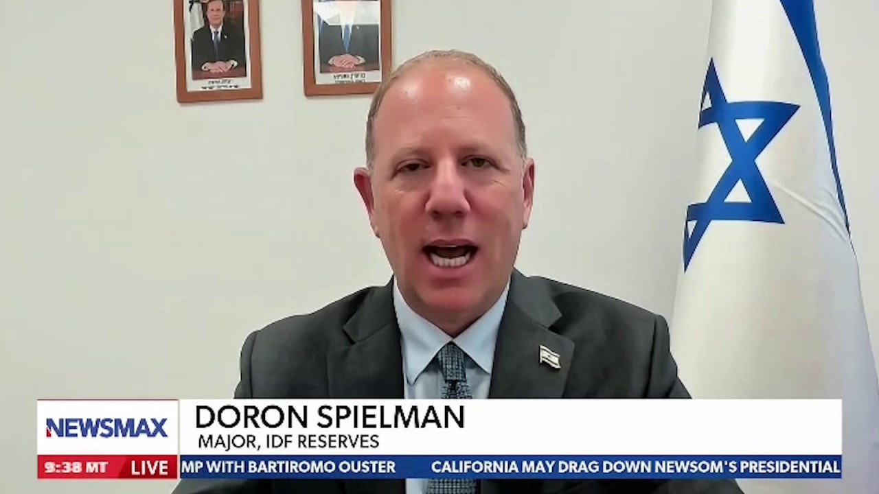 PMO Spokesman Doron Spielman on Newsmax: Violence in Judea and Samaria.