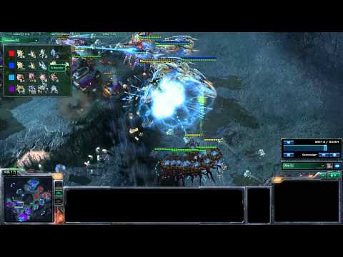 SC2 - Video 002 - 2/2 - 2vs2 - Dandalf(T) & Leejak(Z)