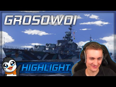 World of Warships - Die perfekte Ablenkung - Grosowoi [Stream Highlight]
