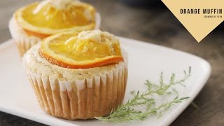 오렌지 머핀 만들기,오렌지 컵케이크 레시피:How to make Orange Muffin,Orange Cup Cake Recipe:オレンジマフィン- Cooking tree 쿠킹트리