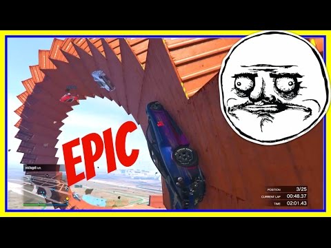 AIRPORT MEGA SPIRAL WALLRIDE! 👍 Gta 5 Online Alphyx