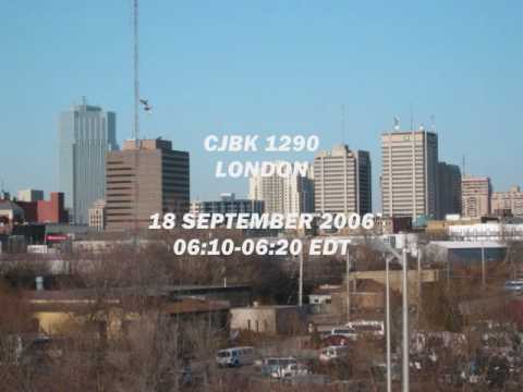 CJBK London aircheck - 18 Sept. 2006 (Part 2)