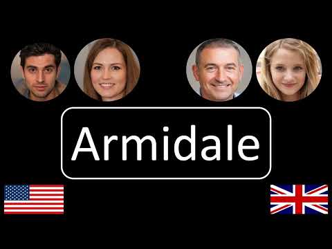 How to pronounce Armidale