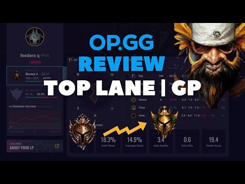 How To Climb Out of Bronze | Top Lane | Profile Review