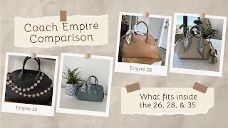 Coach Empire 26 vs 28 vs 35 | Which Size Is Really Worth It?
