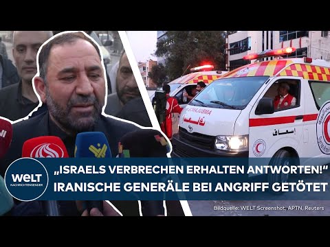 SYRIEN: Iranische Generäle bei Luftangriff in Damaskus getötet - mutmaßlicher Angriff aus Israel