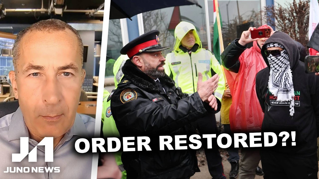 Toronto police CRACK DOWN on anti-Israel protests in residential areas