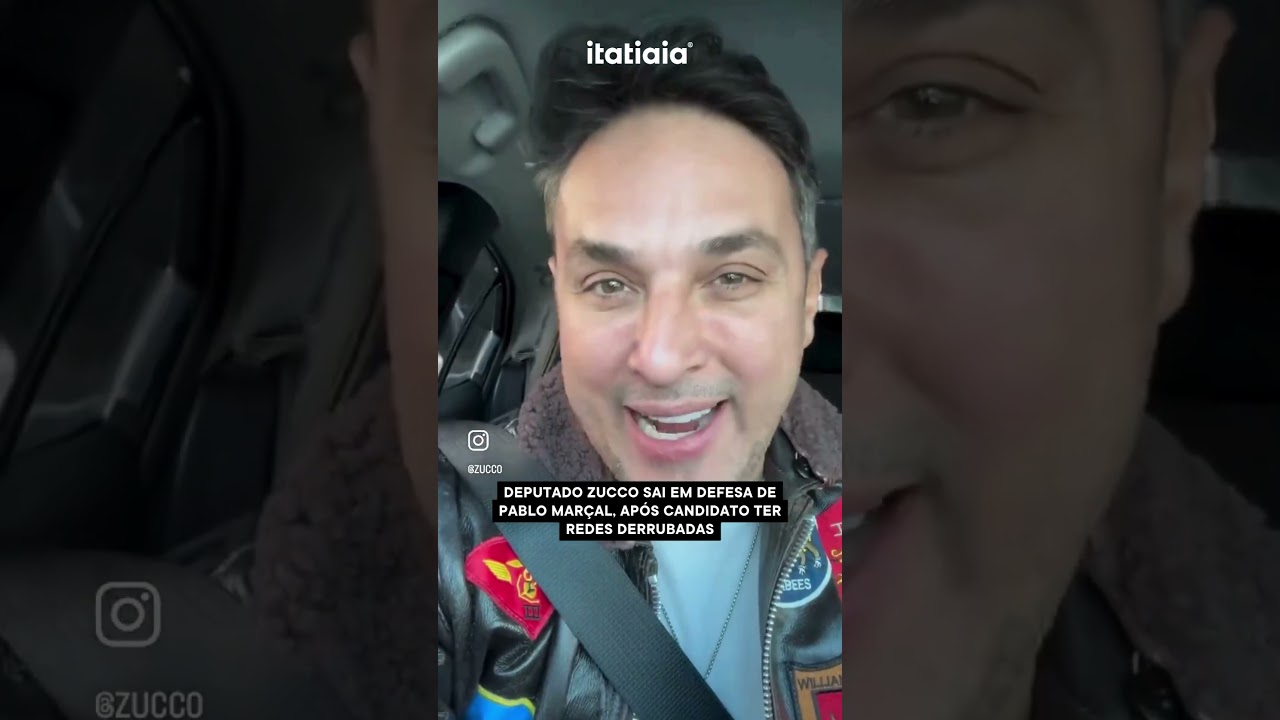 DEPUTADO ZUCCO SAI EM DEFESA DE PABLO MARÇAL, APÓS CANDIDATO TER REDES DERRUBADAS