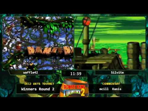 waffle42 vs Silvite - Donkey Kong Country 2 Any% Tournament 2016