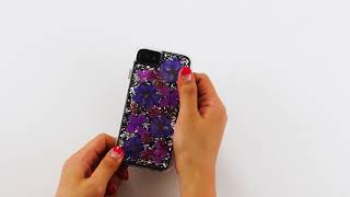 Case Mate -  etui / obudowa iPhone 8 Karat Petals Purple