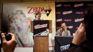 The Legend of Zelda: A Link Between Worlds Panel with Eiji Aonuma at New York Comic Con 2013