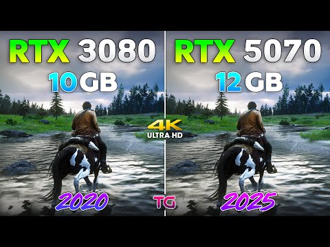 RTX 3080 vs RTX 5070 - Test in 4K