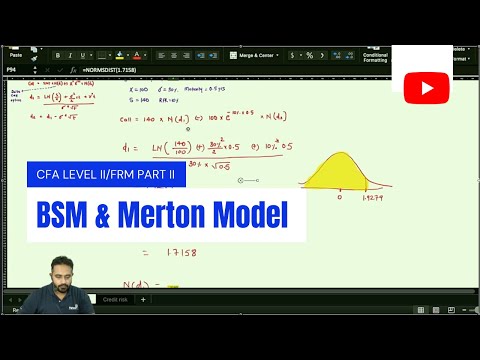 Black Scholes model (BSM) and Merton Model Explained! Specially used by traders.