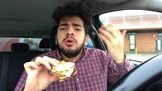 McDonalds Mighty McMuffin Beef Reveiw by Captain Lazy