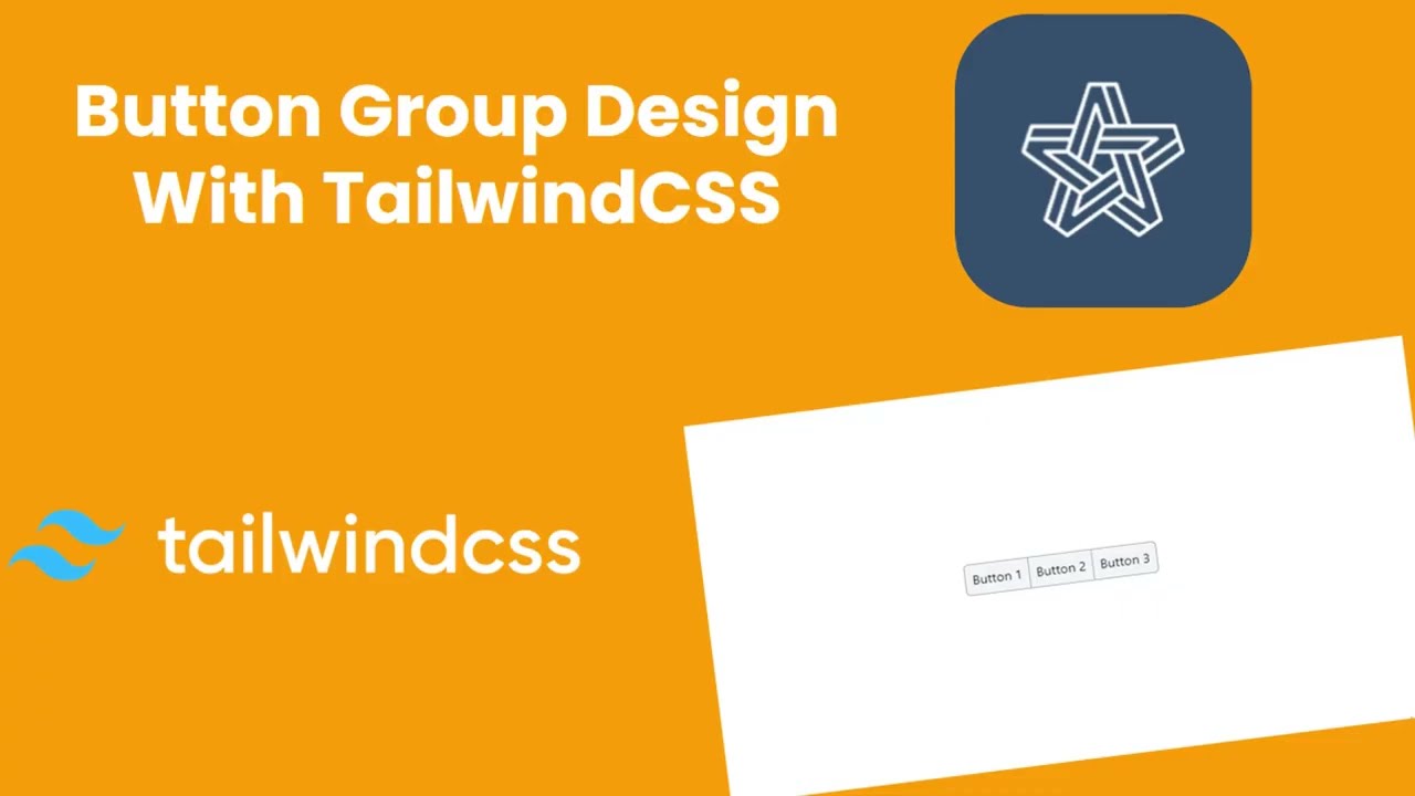 Button Group design using TailwindCSS  | Tailis #tailwind #tailwindcss #tailwindtutorial #tailwindv3