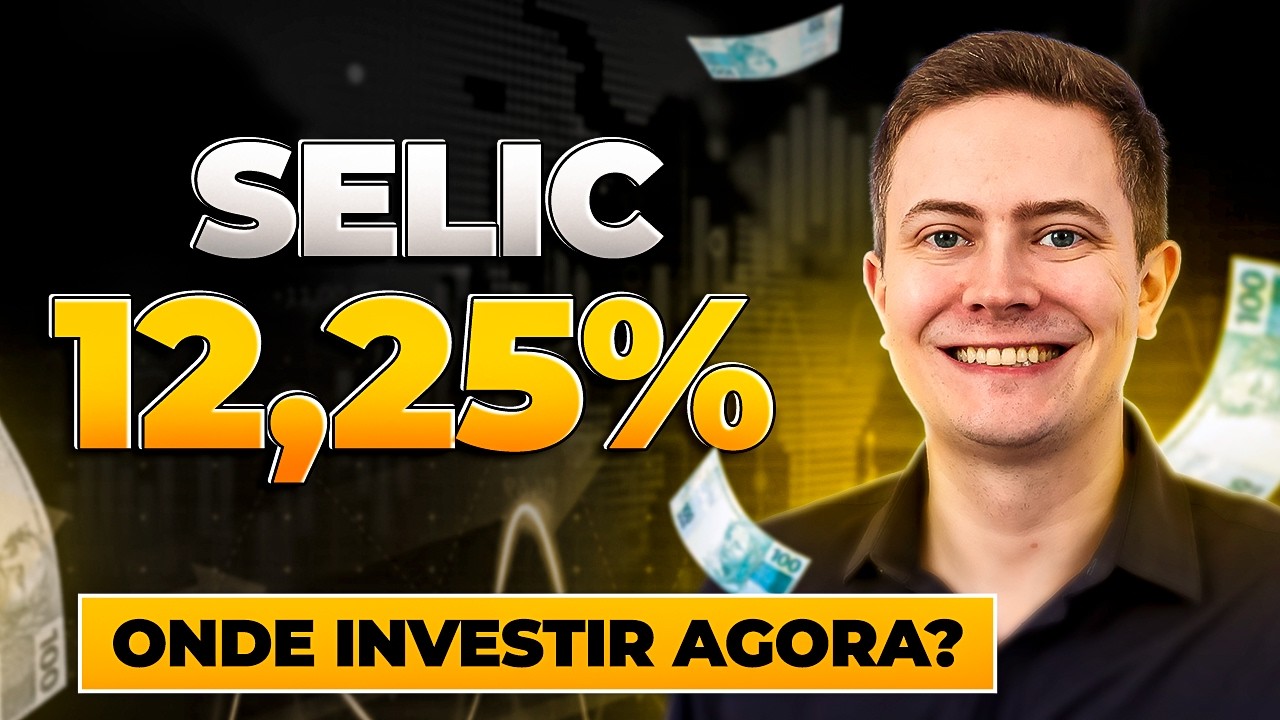 🥇 10 MELHORES INVESTIMENTOS DE RENDA FIXA COM LIQUIDEZ DIÁRIA COM SELIC EM 12,25%