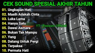 Download lagu CEK SOUND DANGDUT TERBAIK AKHIR TAHUN 2025 | DANGDUT KALEM SLOW BASS 2026 mp3