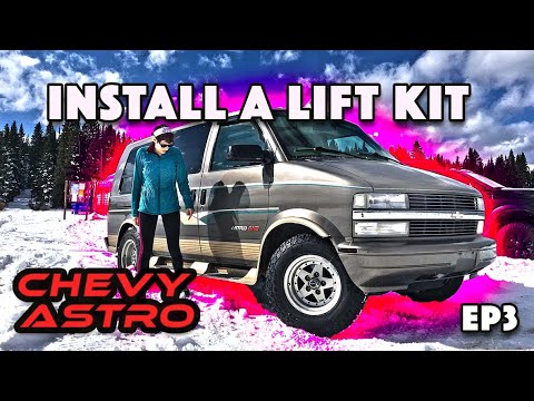How to install a 3" Lift Kit on a Chevy Astro