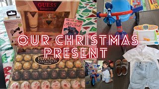 Baby Boy and My Christmas Present Unboxing Part 2
