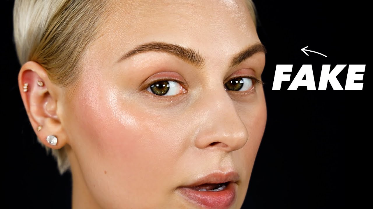 How I fake fuller eyebrows