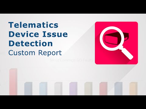 A video showing how Telematics Device Issue Detection Report works.