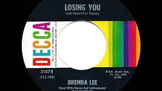 1963 HITS ARCHIVE: Losing You - Brenda Lee