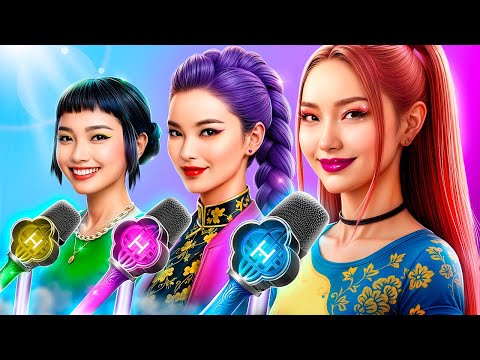 KPop Demon Hunters: Rumi Glow Up Into Popular! Huntrix Makeover