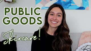 Public Goods Clean Skincare: New Product Review