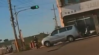 【車禍影片】這些人是都覺得闖一次紅燈不會怎樣？（2025.08.19 彰化縣福興鄉彰鹿路六段