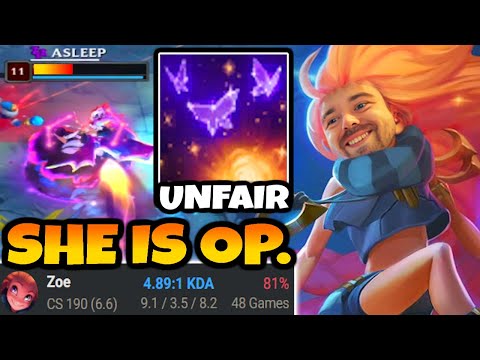 I have an 80% Winrate on Zoe in High Elo. This is why she is S+ Tier
