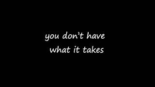 Marilyn Manson - Hey, Cruel World Lyrics