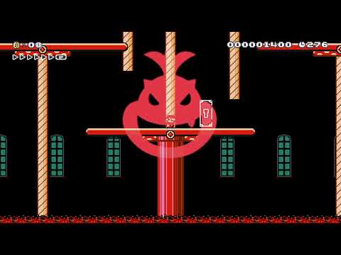 Dry Bone Shell Castle by ☆Hαrvey★ 🍄 Super Mario Maker 2 ✹Switch✹ #bmf