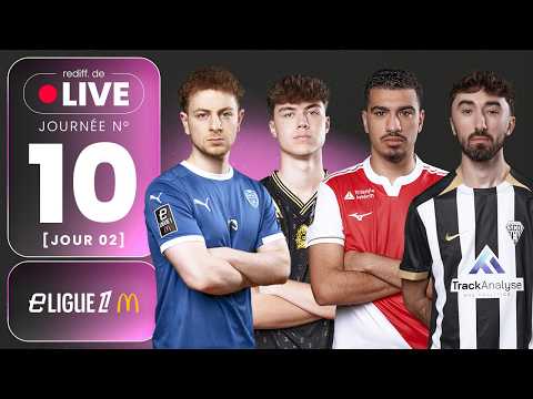 eLigue 1 McDonald's 2026 - 10ème Journée -  Jour n°2  - ESTAC vs FCL / ASM vs ANGERS SCO