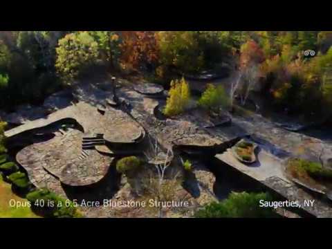 Opus 40 in the Fall of 2018 - Saugerties, NY