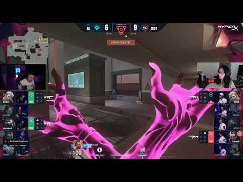 kyedae reacts to hiko clutch god - valorant tournament highlights