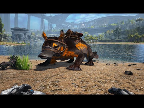 ARK Gênesis parte 2 Capturando uma nova Maewing.